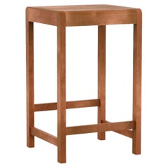 Contemporary Stool '01' by FRAMA, Warm Brown Birch, Seat H.65