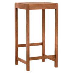 Taburete Contemporáneo '01' by FRAMA, Abedul Marrón Cálido, Asiento H.76