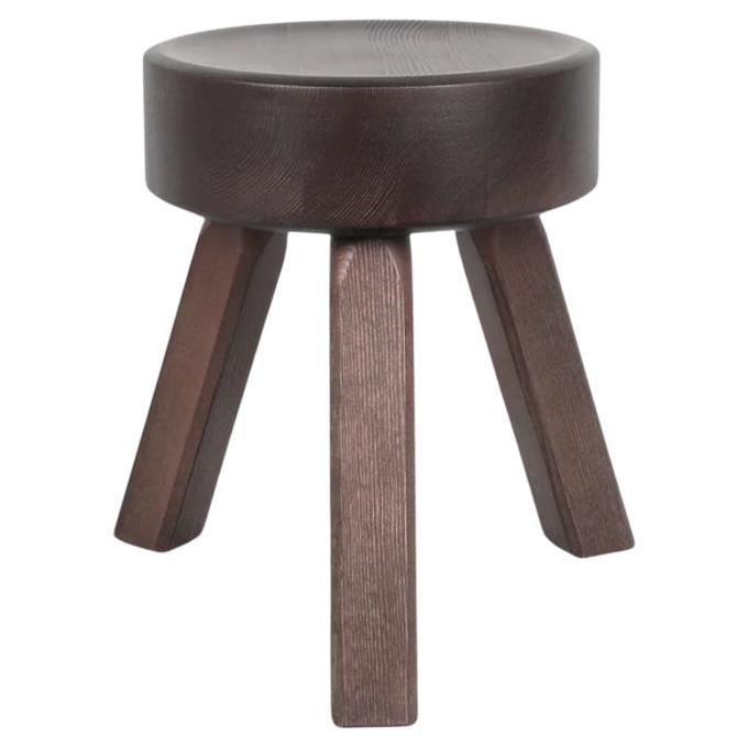 Pre-owned Frama Contemporary Stool 'aml' By Andreas Martin-löf X , Dark Pine In Brown