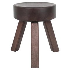 Zeitgenössischer Hocker 'AML' von Andreas Martin-Löf X FRAMA, Kiefer dunkel