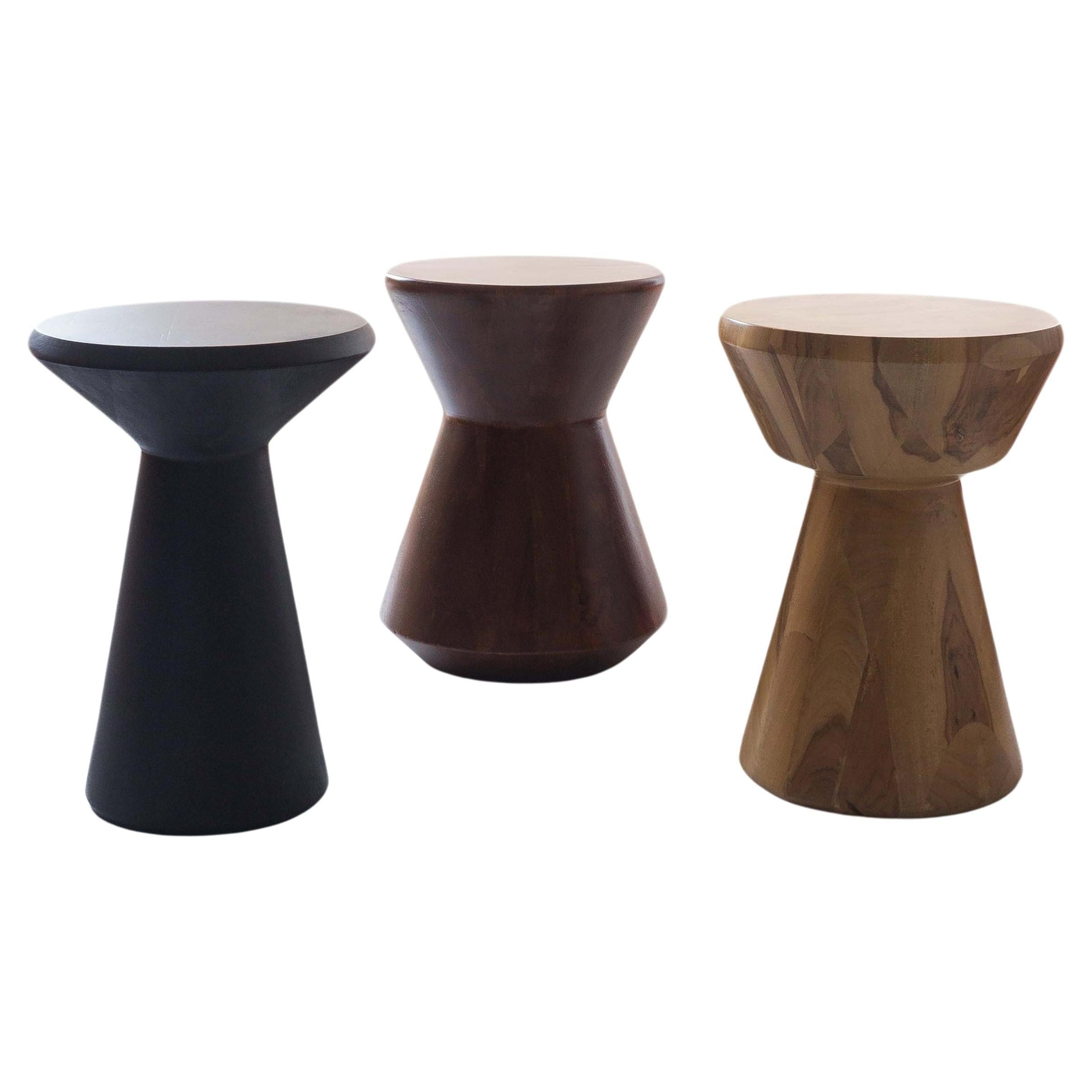Contemporary Stools by CarmWorks, Set of 3 Stools For Sale