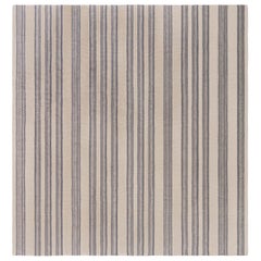 Contemporary Striped Flat Weave Rug von Doris Leslie Blau