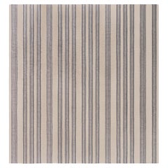 Contemporary Striped Flat Weave Rug by Doris Leslie Blau