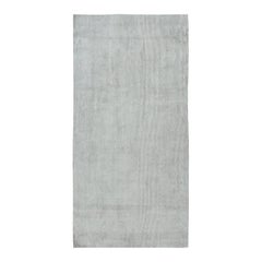 Contemporary Striped Handmade Wool Rug by Doris Leslie Blau