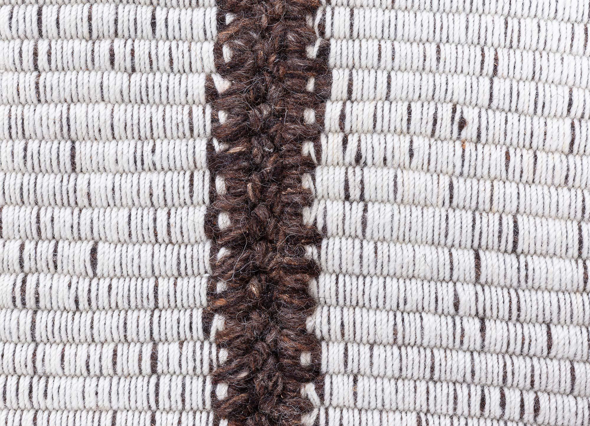 Indian Contemporary Striped Rug by Doris Leslie Blau For Sale