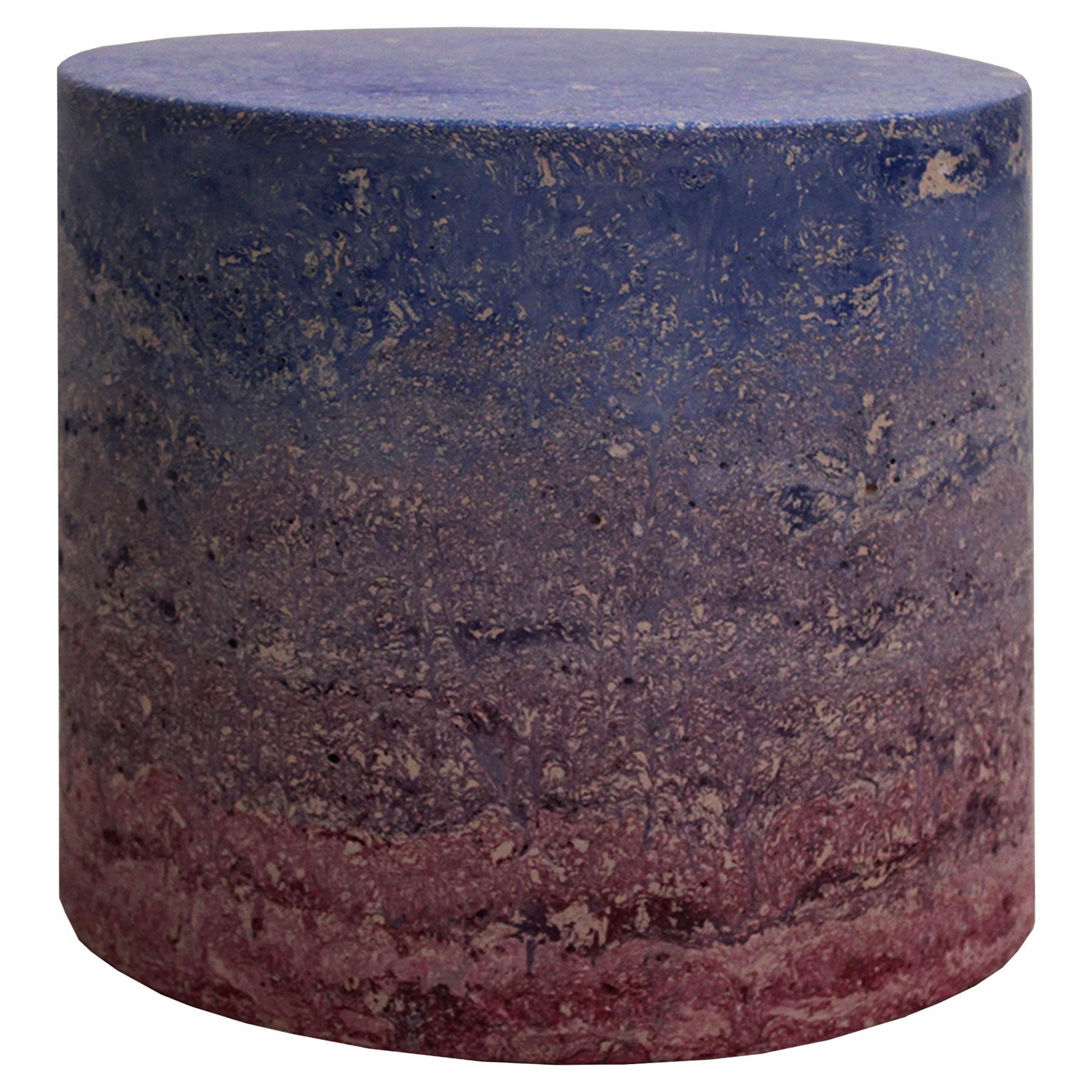 Table d
appoint espagnole contemporaine en marbre stuc