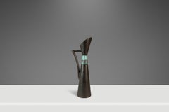 Contemporary Studio Craft Glazed Ceramic Pitcher / Vase / Vessel, USA, c. 1980s