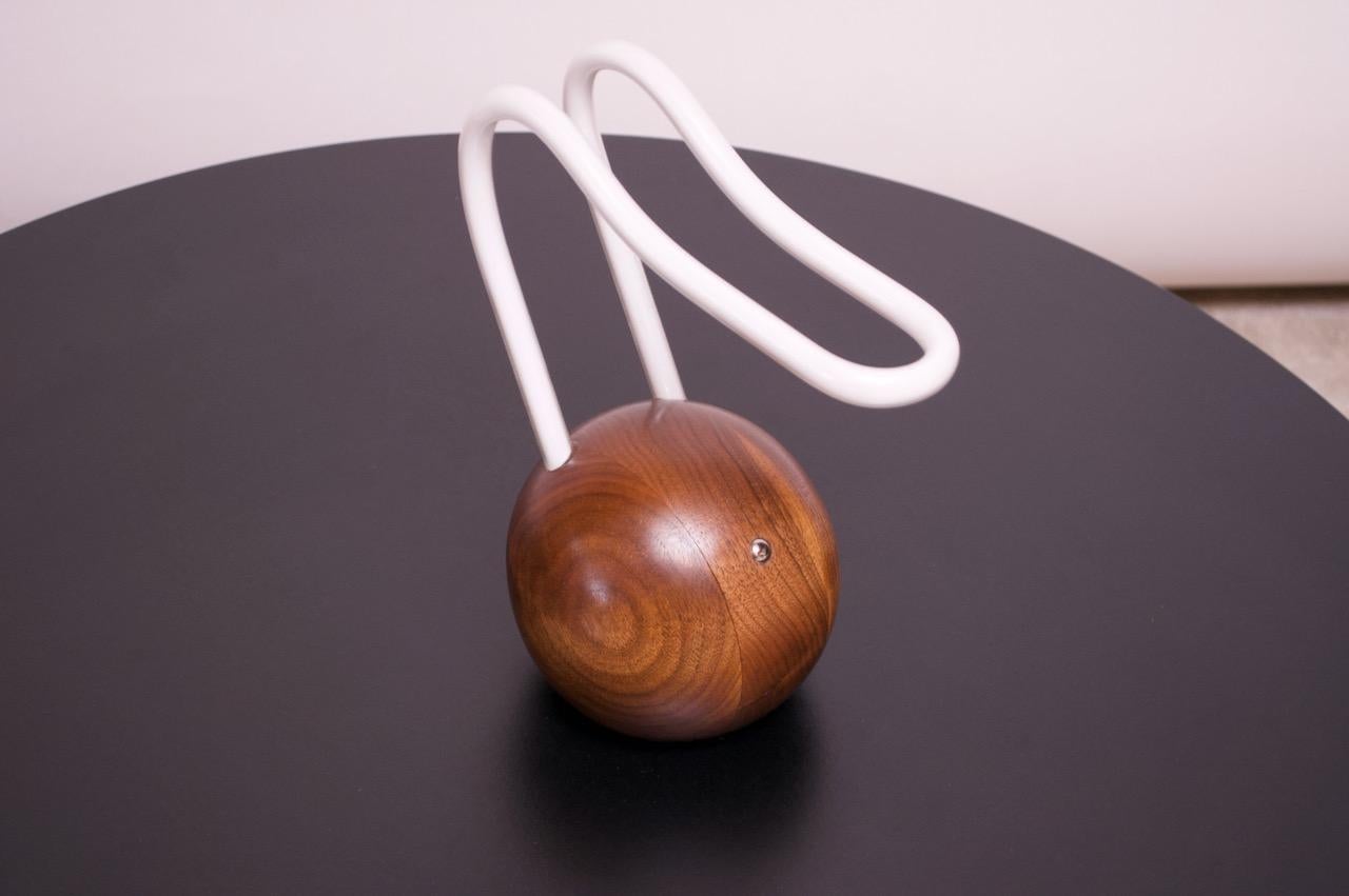 American Contemporary Studio Craft Walnut and Neon Touch 