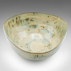 Contemporary Studio Pottery Fruit Bowl, English, Ceramic, Decor, Serving Dish