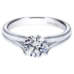 Used Contemporary Style Diamond Engagement Mounting