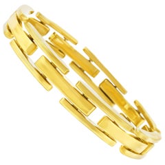 Contemporary Style Gold Bracelet Contemporary Style Gold Bracelet