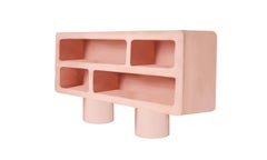 Organic Modern Style Lacquered Wood Sideboard Valley Handcrafted & Customizable