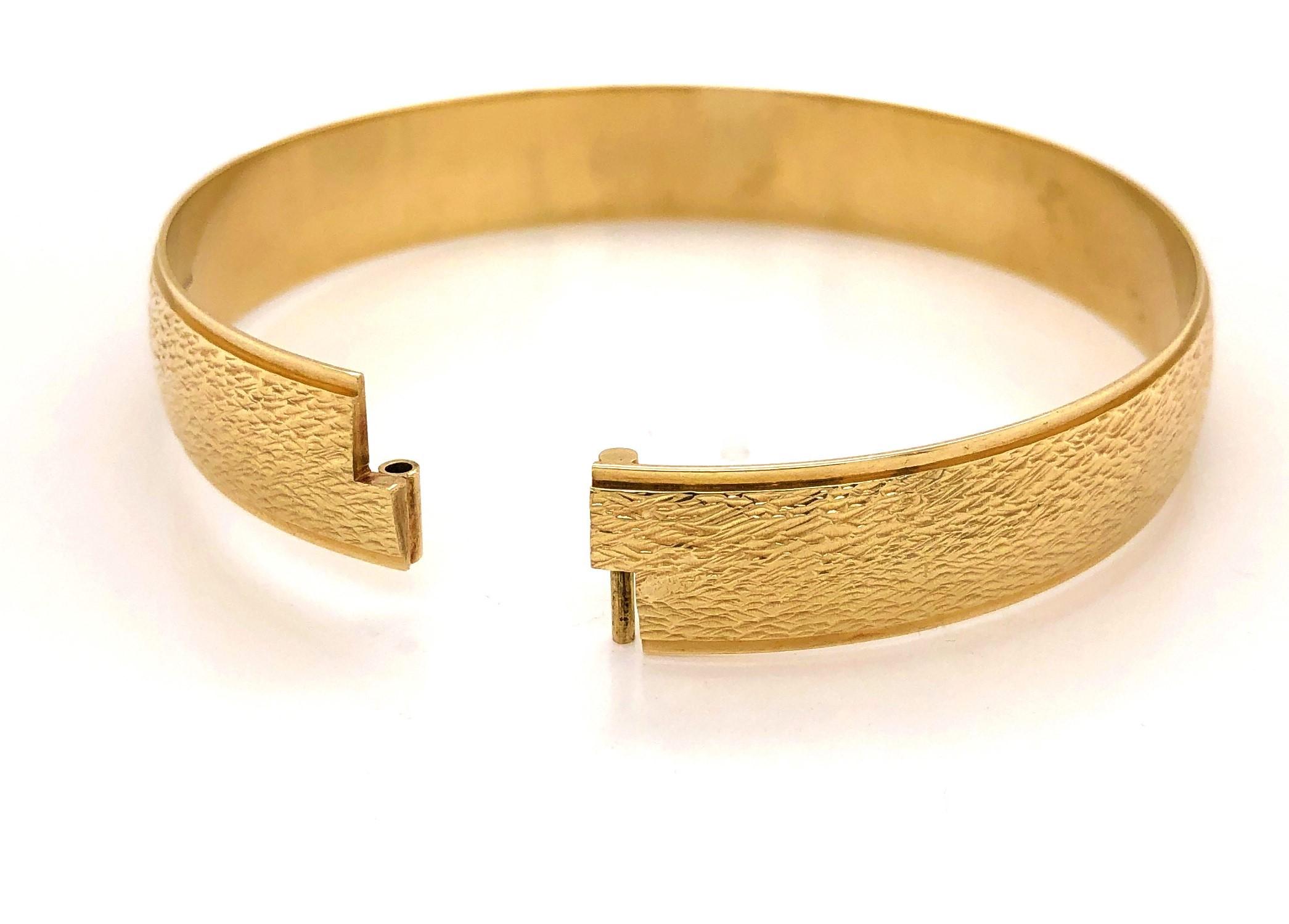 contemporary gold bracelets