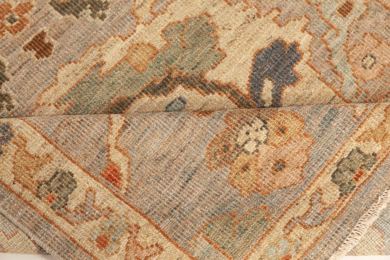 Contemporary Sultanabad Design Runner by Doris Leslie Blau For Sale at ...