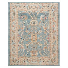Contemporary Sultanabad Style Handmade Wool Rug by Doris Leslie Blau