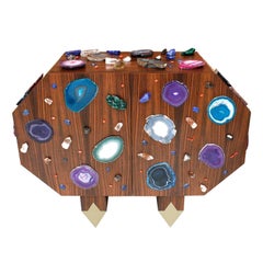 Contemporary Superego Studio "Amazzonia" Octagonal Shape Italian Sideboard