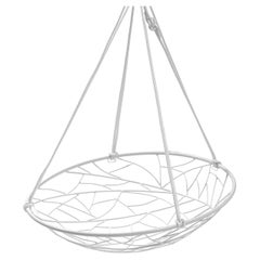 Suspended Minimal Steel Twig Basket 