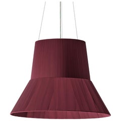 Contemporary Suspension "Audrey" Bordeaux Red by Studio Catoir
