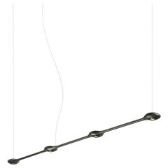 Contemporary Suspension Pendant Carbon Light CARB04.01 by Tokio