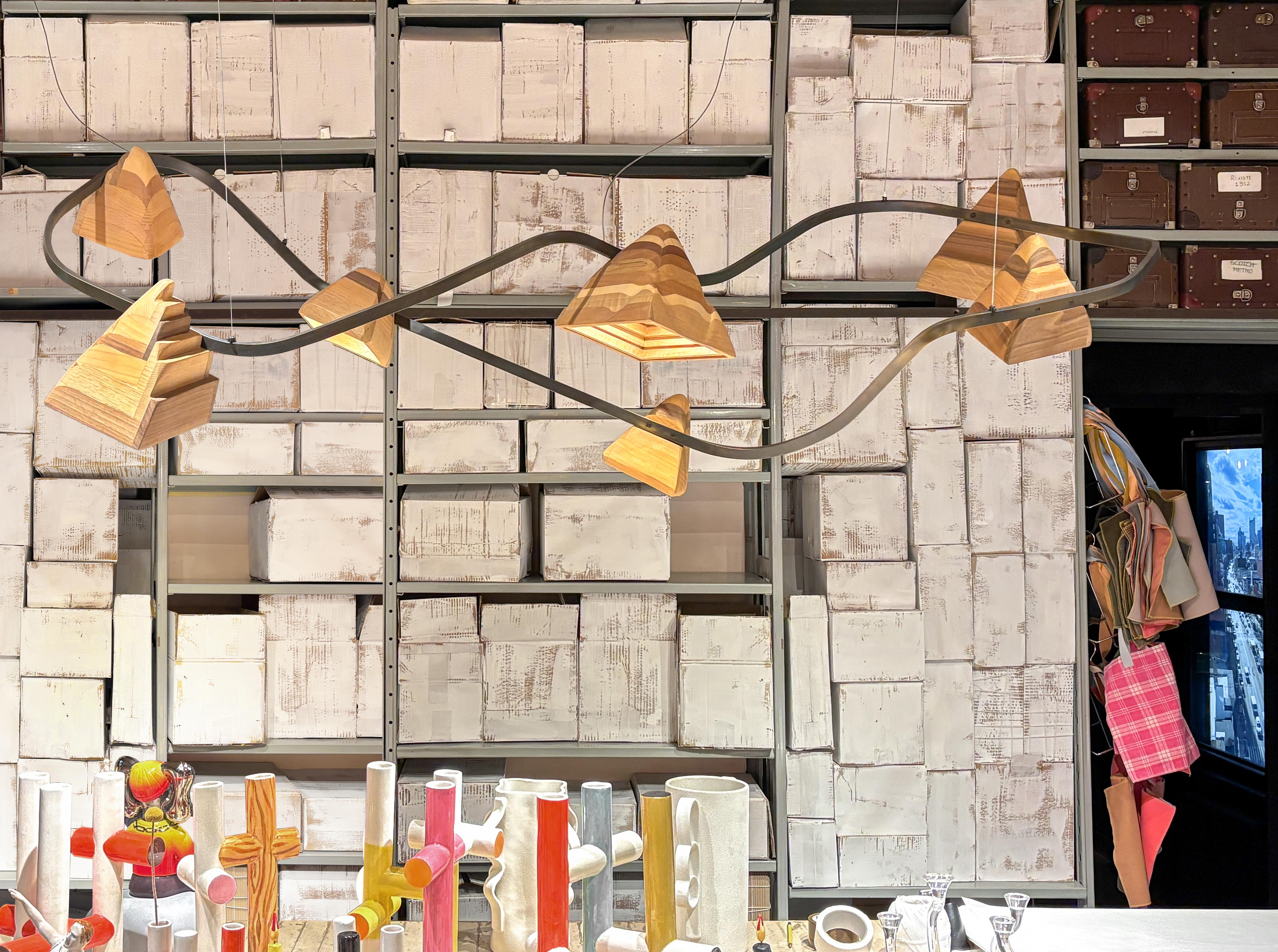 Contemporary Suspension ‘Pool Table Light’ by Andrea Zambelli & Morghen Studio For Sale 6