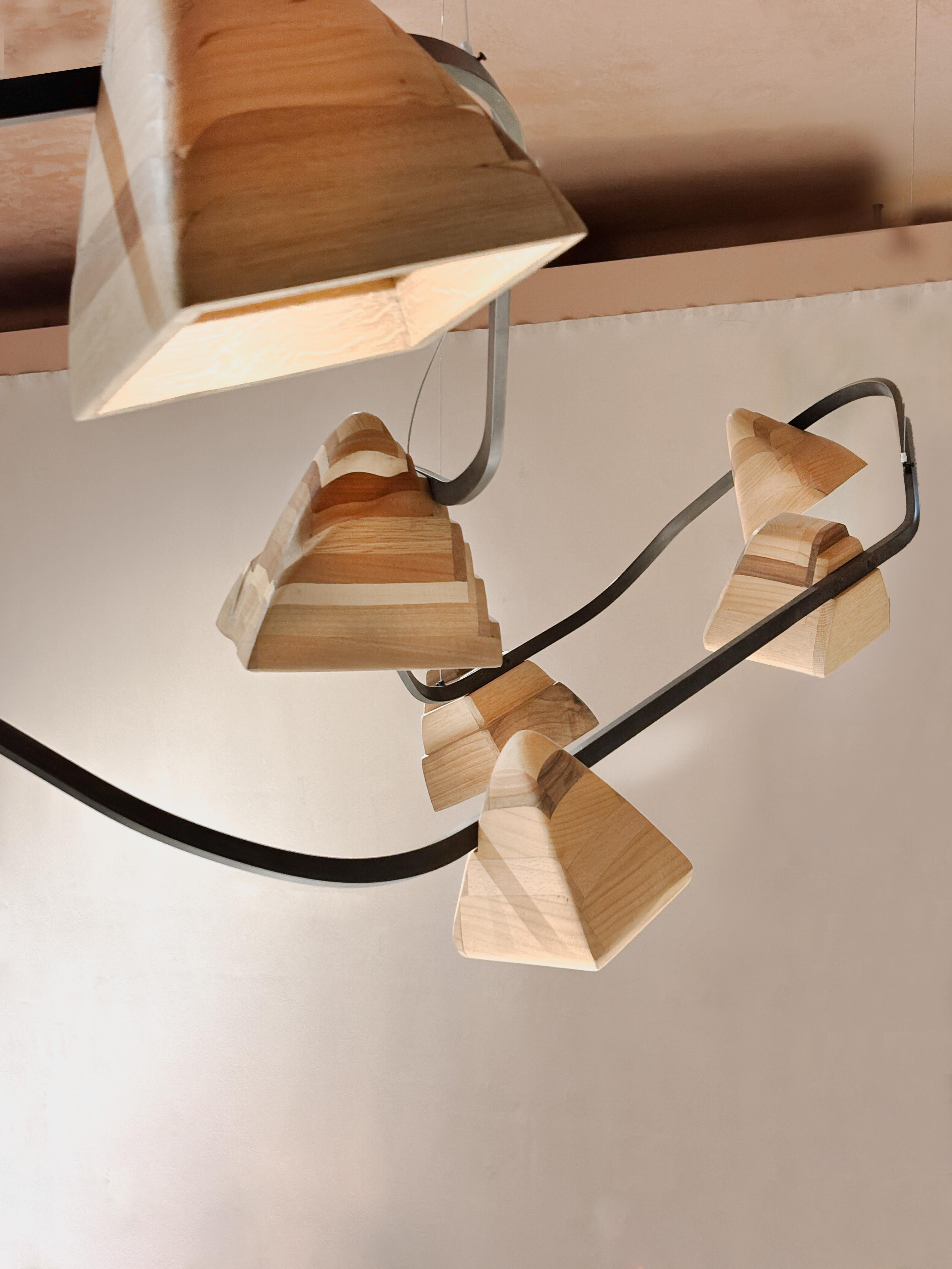 Contemporary Suspension ‘Pool Table Light’ by Andrea Zambelli & Morghen Studio For Sale 3