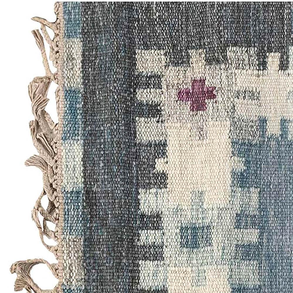 XXI secolo e contemporaneo Tappeto a trama piatta dal design svedese contemporaneo di Doris Leslie Blau in vendita