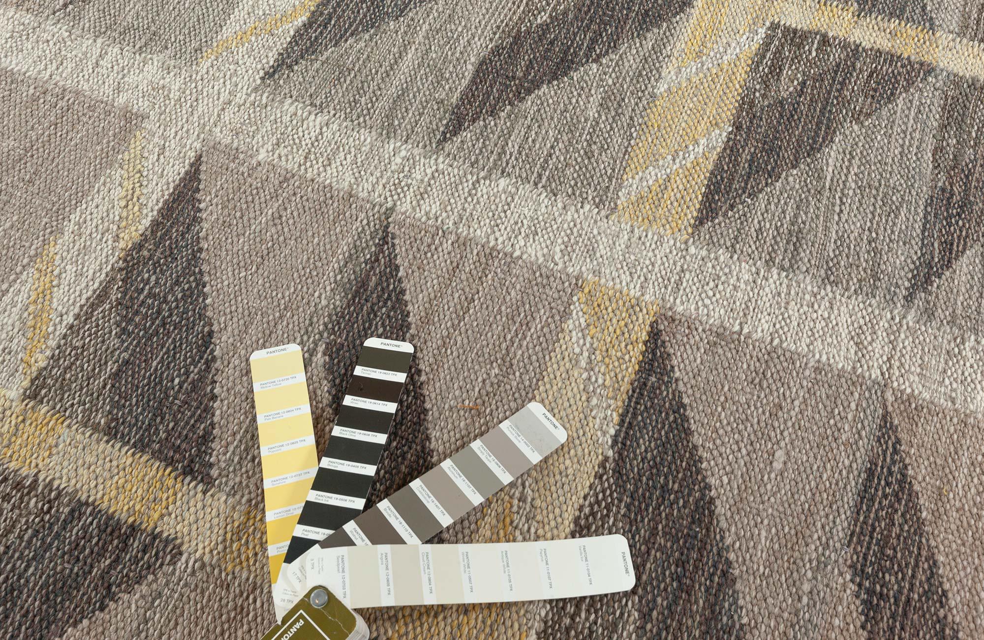 Tappeto svedese contemporaneo a trama piatta di Doris Leslie Blau In condizioni Nuovo in vendita a New York, NY