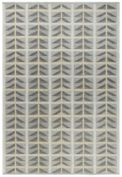 Alfombra sueca contemporánea de tejido plano de Doris Leslie Blau