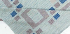 Contemporary Swedish Geometric Rug by Doris Leslie Blau