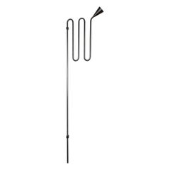 Contemporary Swinging Wall Lamp in Black Patina, Uplight