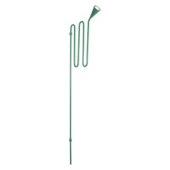 Contemporary Swinging Wall Lamp in Green, Uplight