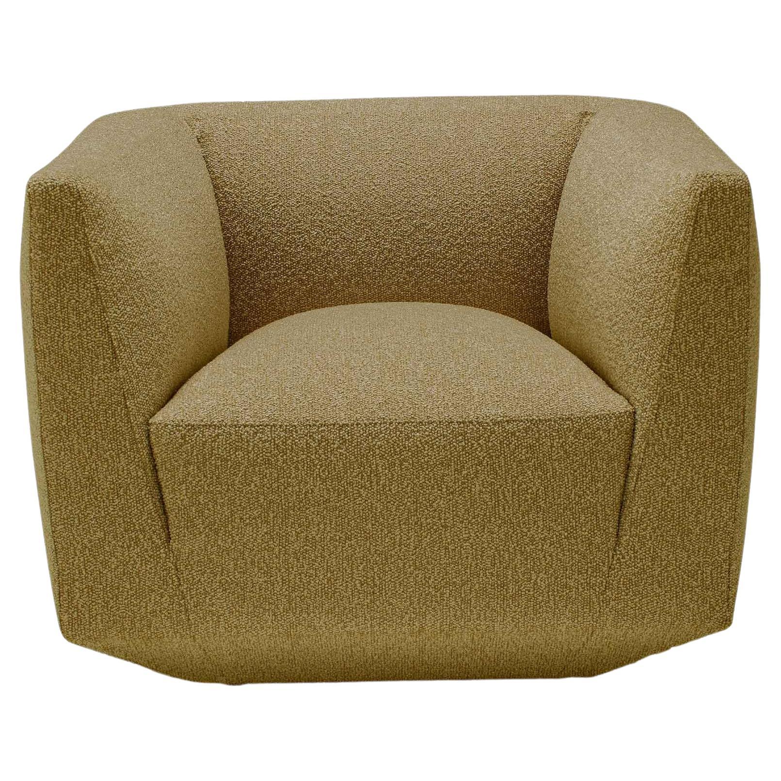 Contemporary Swivel Armchair 'Panis' by Amura Lab, Ortisei 5 For Sale