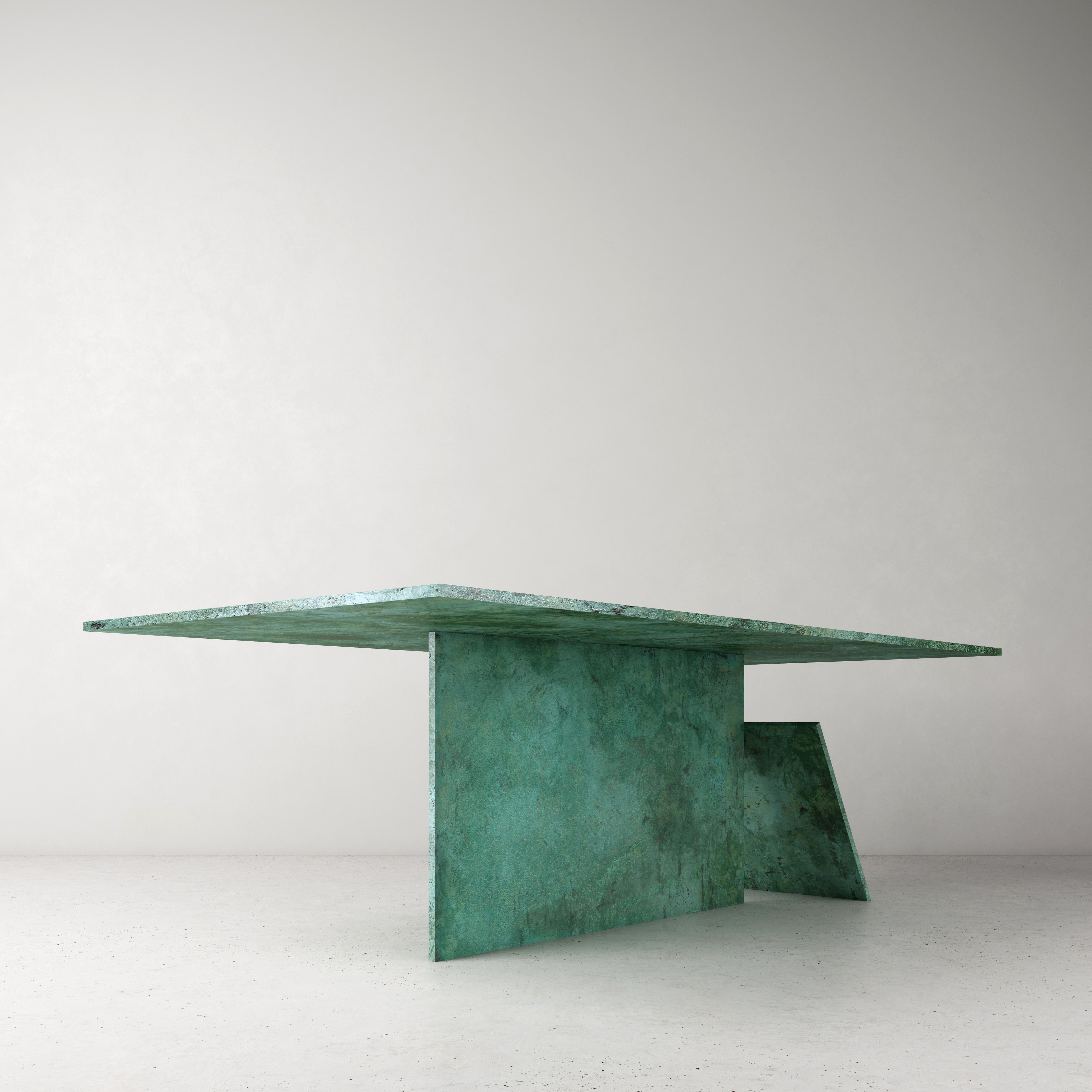 Modern Contemporary T Table by Dam Atelier For Sale