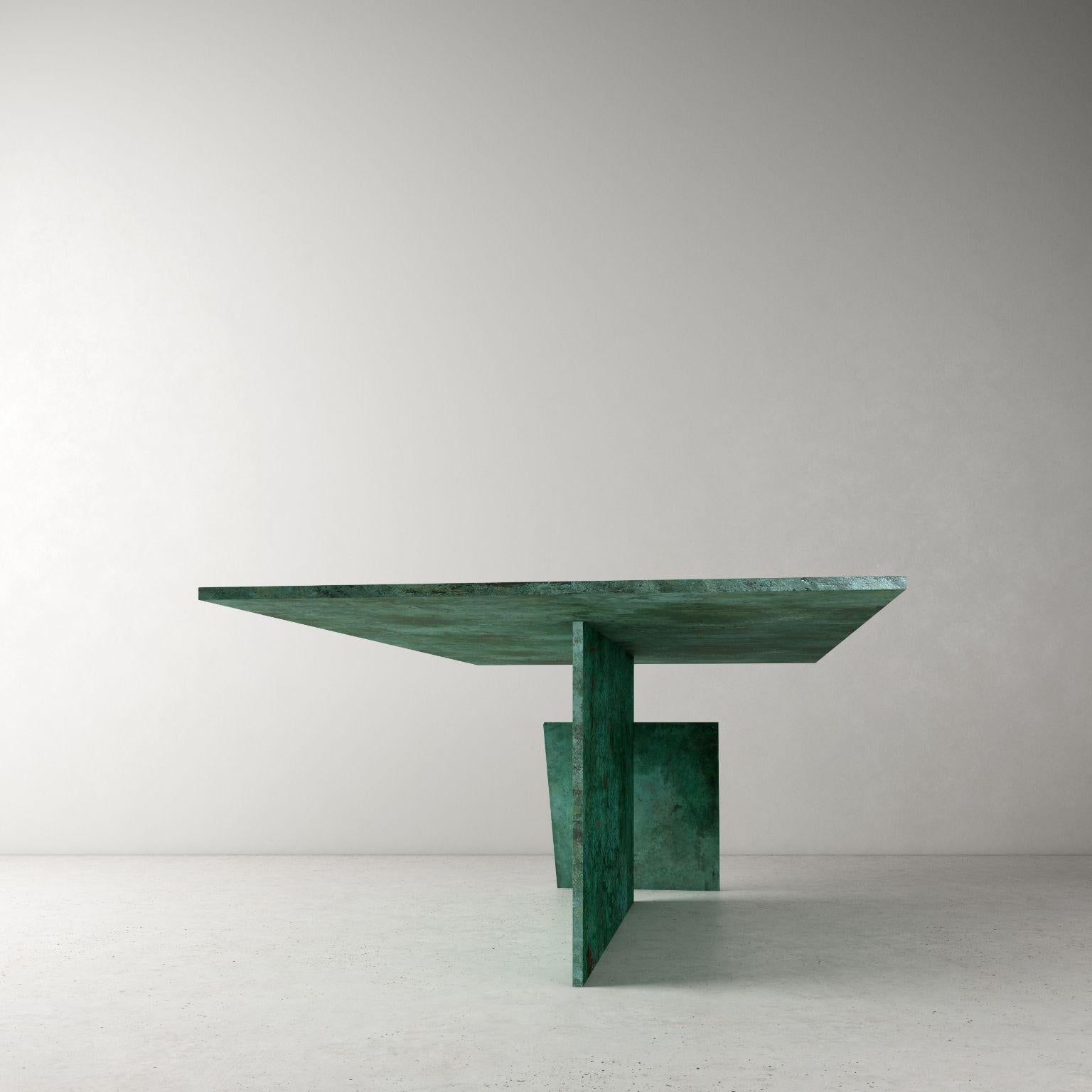Swiss Contemporary T Table by Dam Atelier For Sale