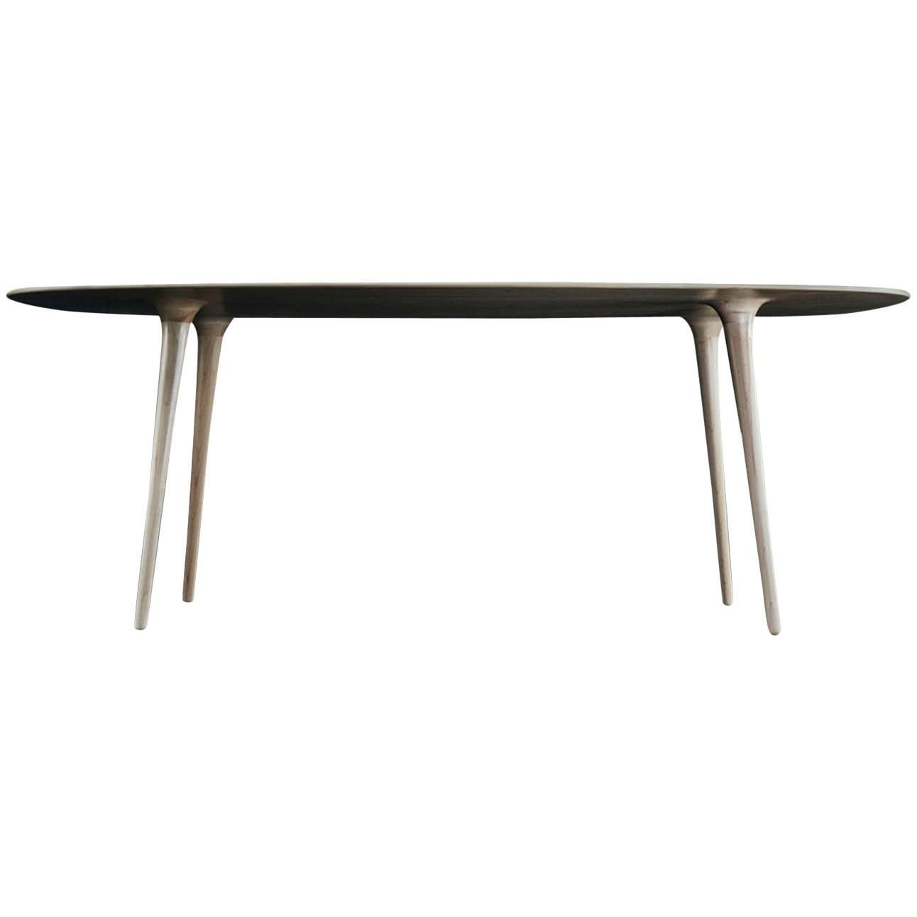 Contemporary 'Table 4' Table or Desk in Solid Maple by Object Studio For Sale