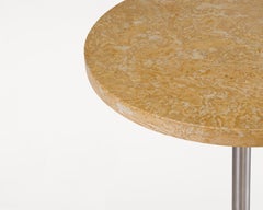 Tavolo Contemporary '57' di Per Holland Bastrup X Frama, Pietra calcarea gialla, Piccolo