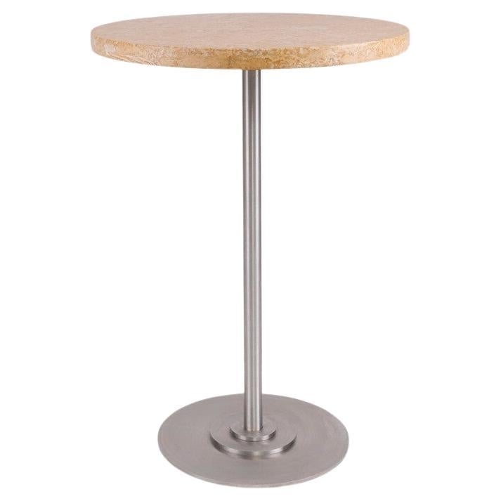 Pre-owned Frama Contemporary Table '57' By Per Holland Bastrup X , Yellow Limestone, Small