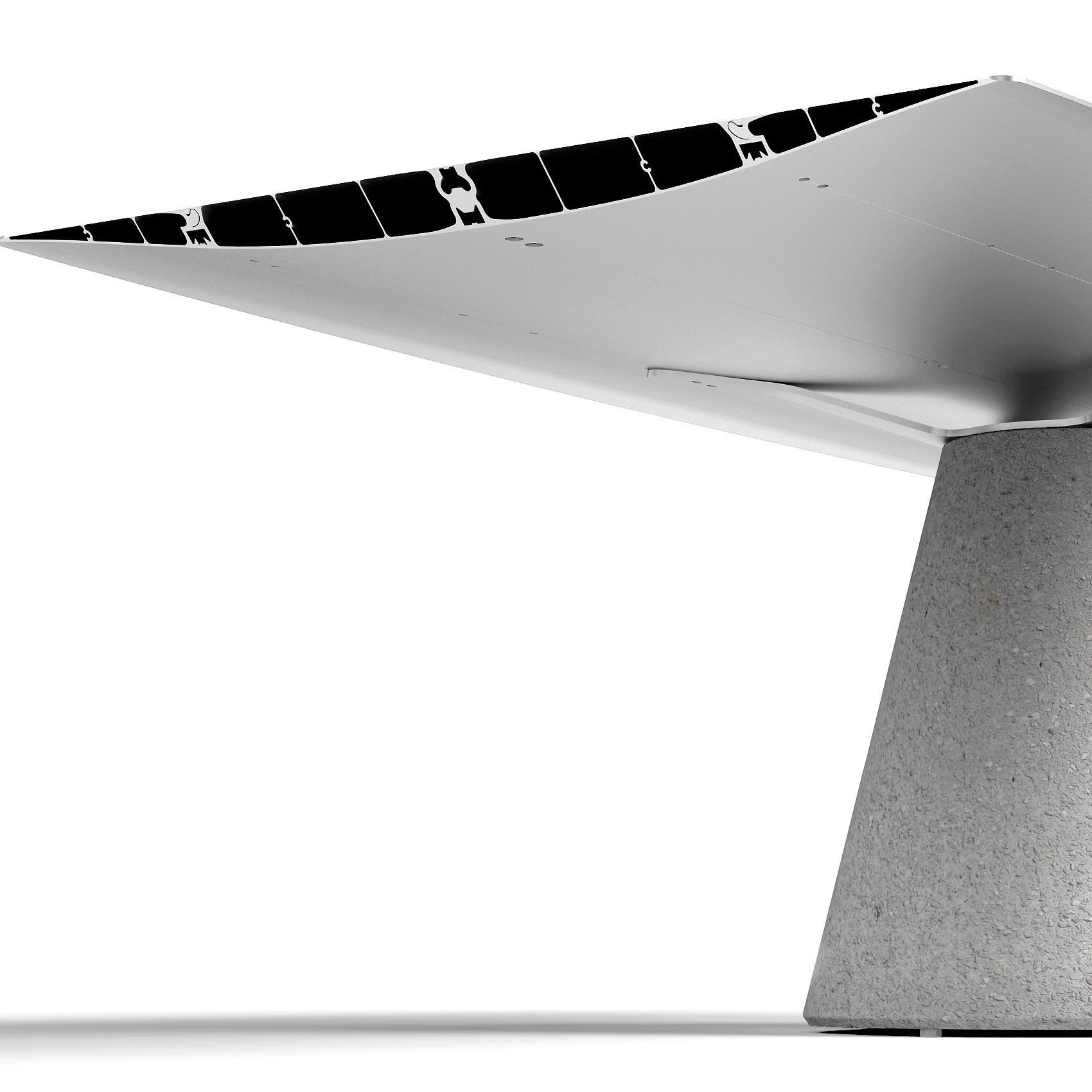 Mid-Century Modern Table contemporaine B de Konstantin Grcic en pierre pour BD Barcelona  en vente