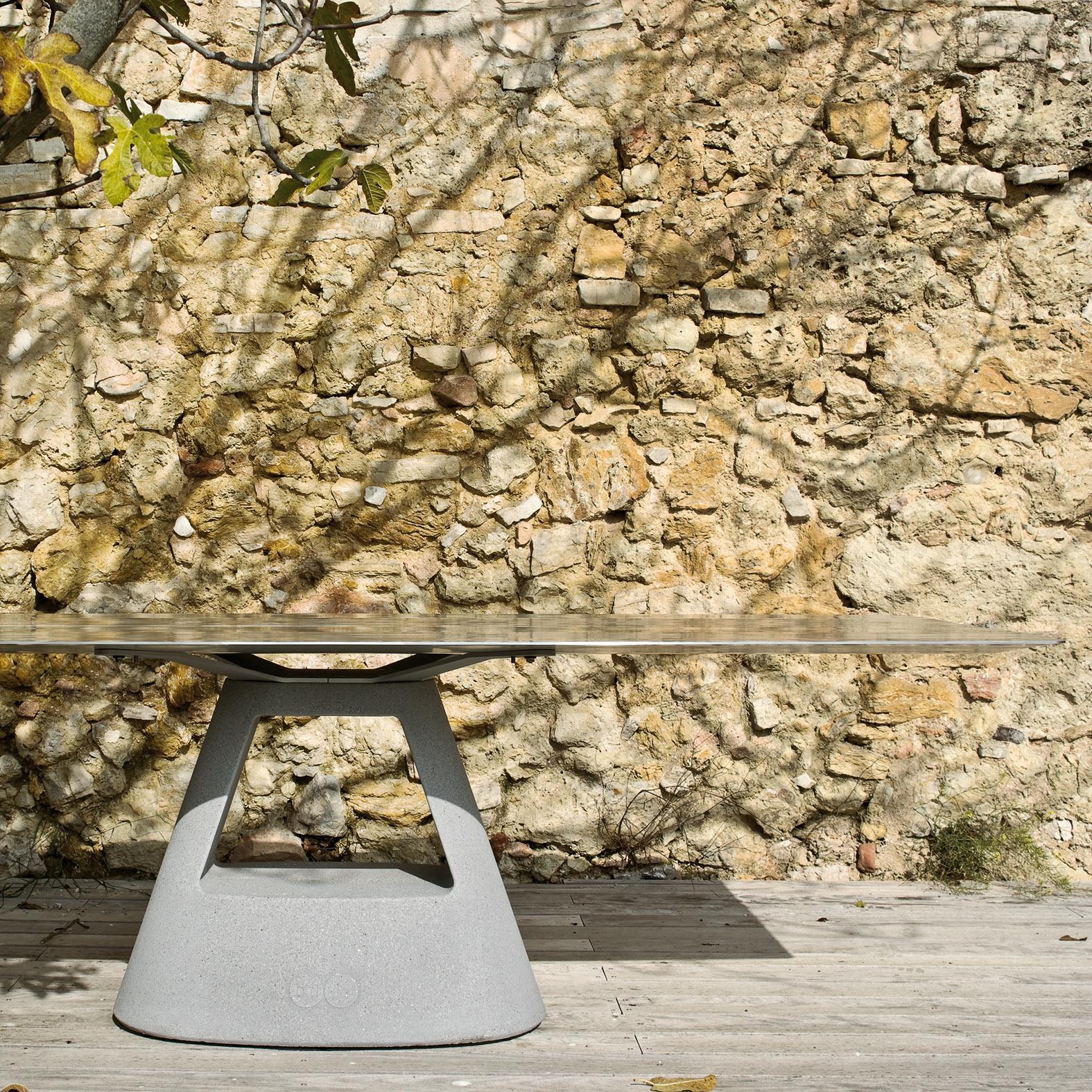 Contemporary Table B by Konstantin Grcic in Stone for BD Barcelona For Sale 2