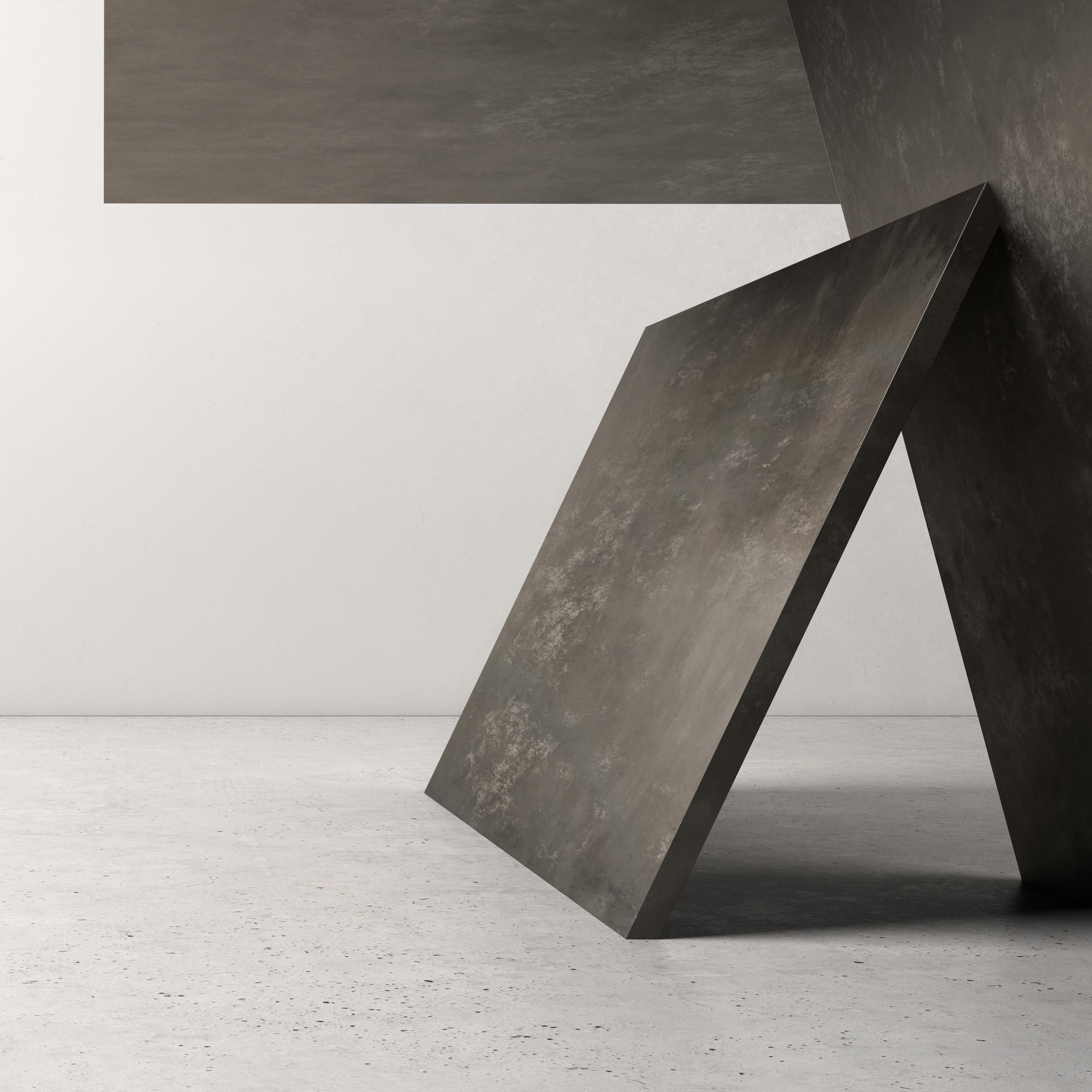 Copper Contemporary Y Table by dAM Atelier