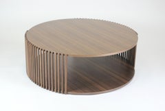Palafitte Coffe Table, in Canaletto Walnut, by DebonaDemeo for Medulum