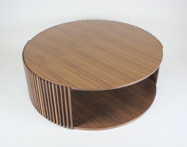 Contemporary Table, Coffee Table, Central Table and Cocktail Table Walnut In New Condition For Sale In Meolo, Venezia
