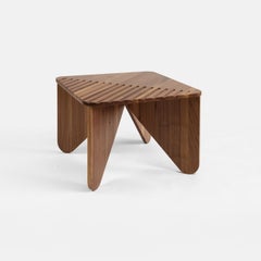 Yoko Coffe Table, in canaletto Walnut, by Serena Confalonieri for Medulum