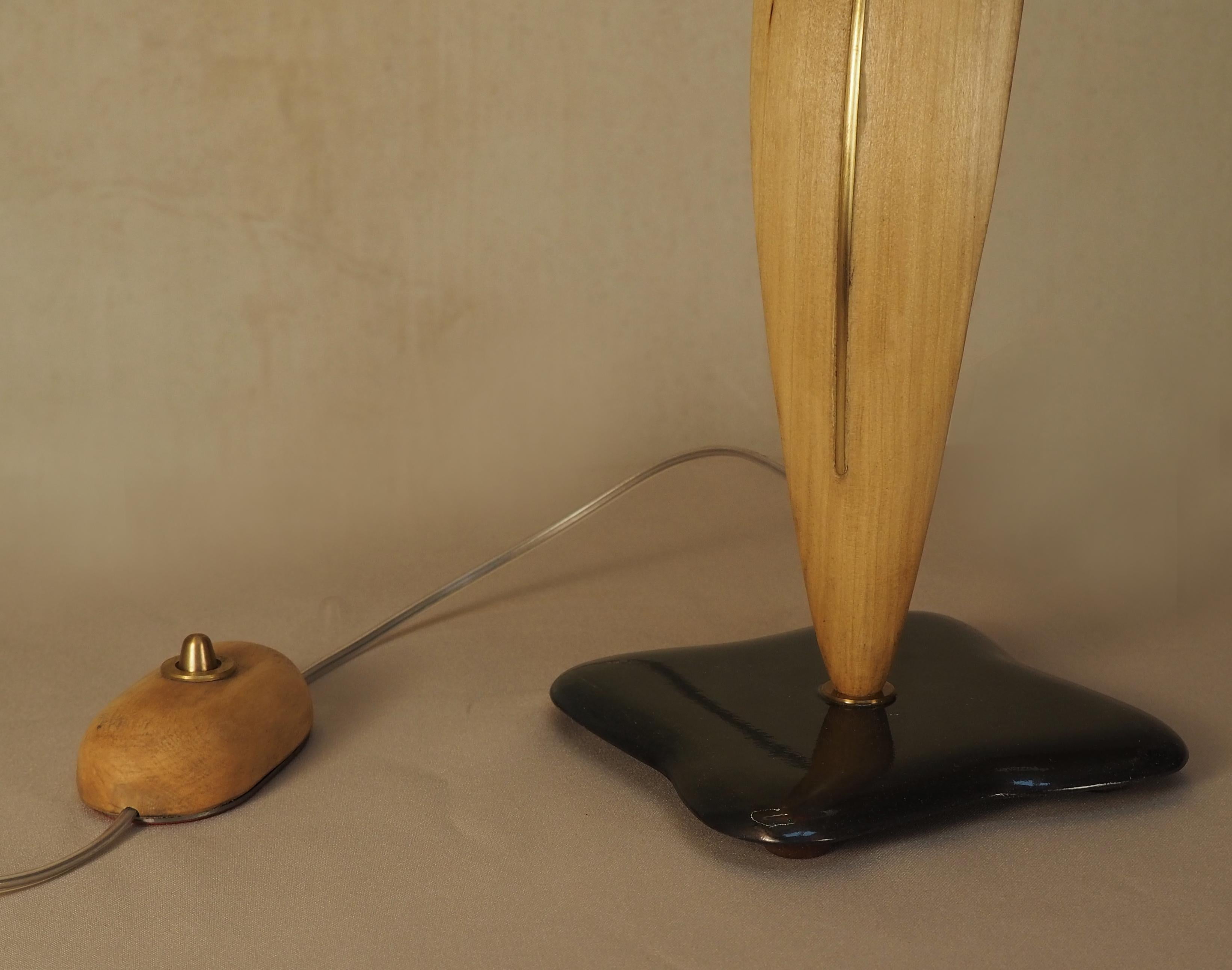 Brass Contemporary Table Lamp 