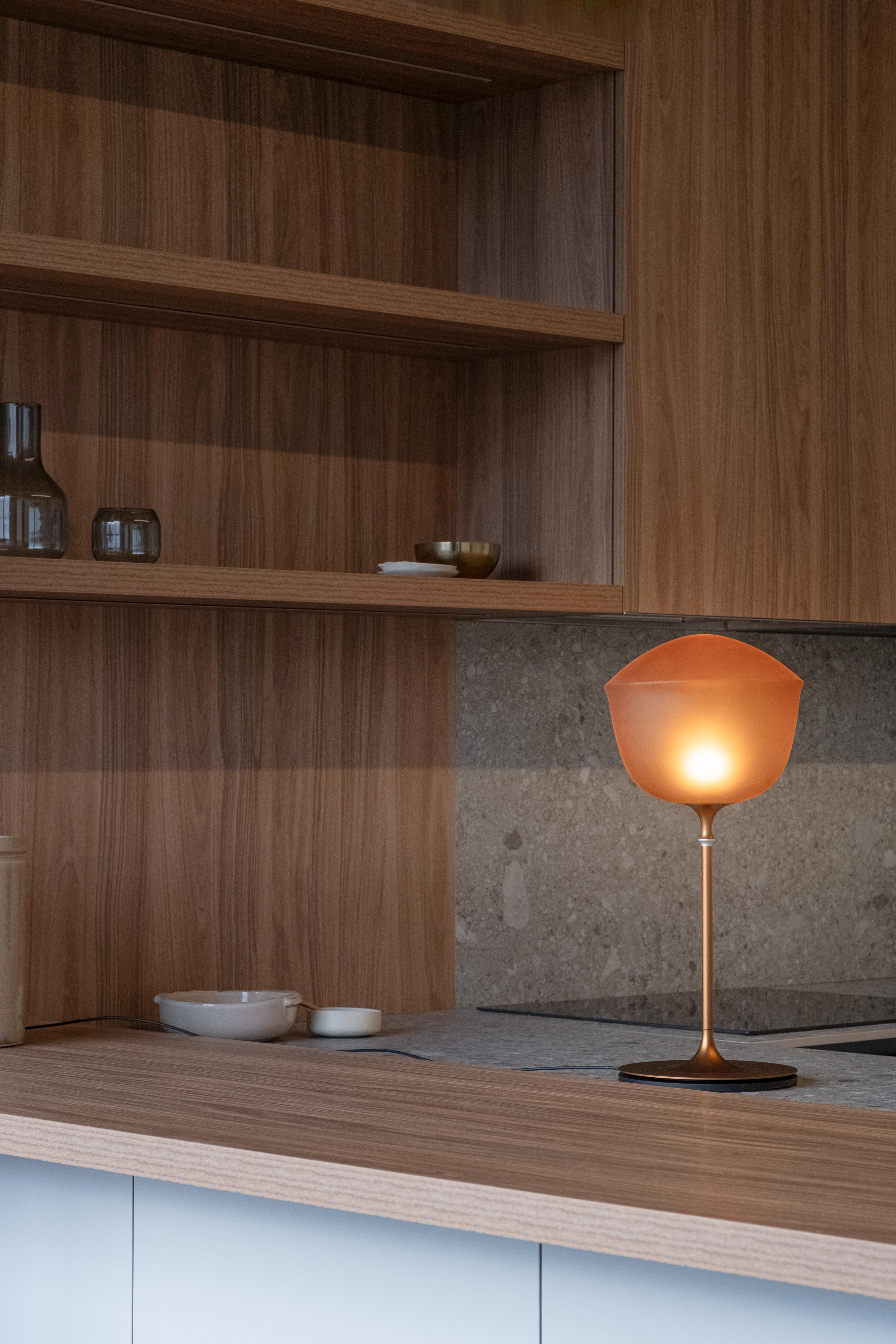 Lámpara de sobremesa contemporánea 'Contour' 225, Pizarra by AND en venta 8