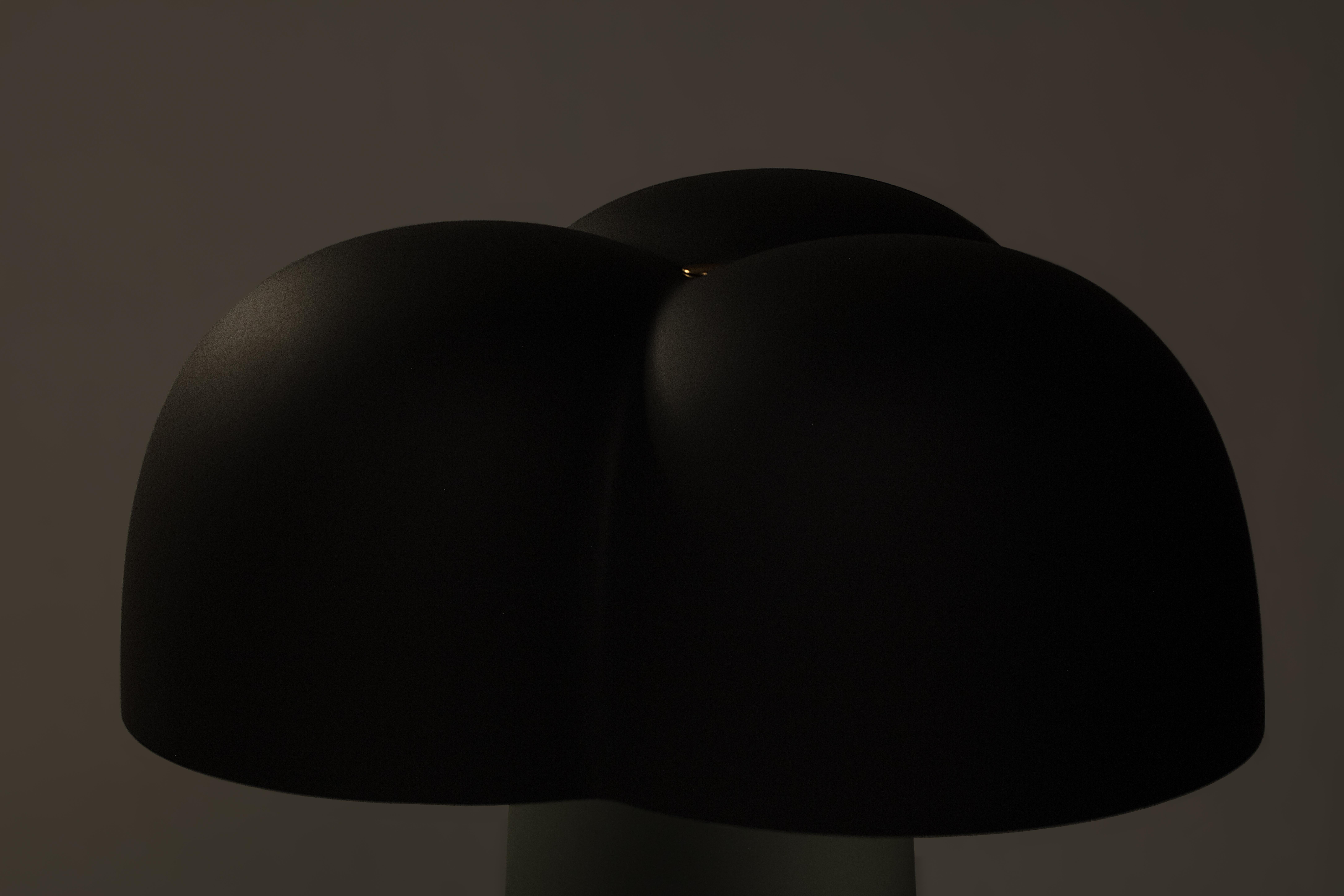 Lampe de bureau contemporaine 'Cotton' de Sebastian Herkner x AGO, Charcoal en vente 7