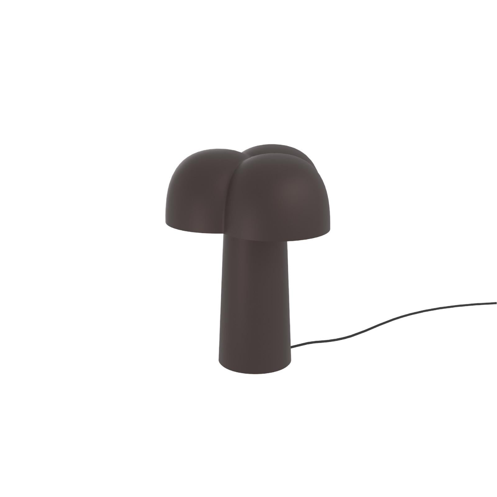 Contemporary Table Lamp 'Cotton' by Sebastian Herkner x AGO, Charcoal For Sale 2