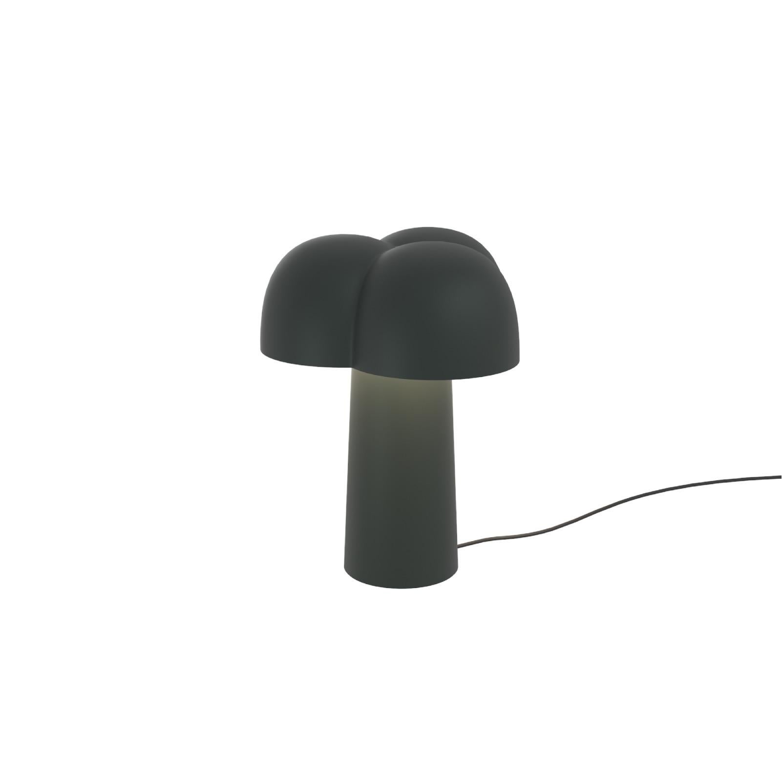 Contemporary Table Lamp 'Cotton' by Sebastian Herkner x AGO, Charcoal For Sale 3