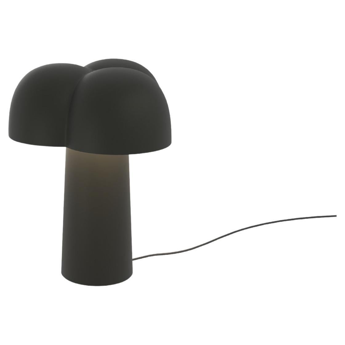 Lampe de bureau contemporaine 'Cotton' de Sebastian Herkner x AGO, Charcoal