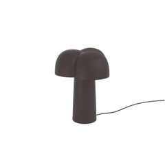 Lampada da tavolo contemporanea 'Cotton' di Sebastian Herkner x AGO, Cioccolato